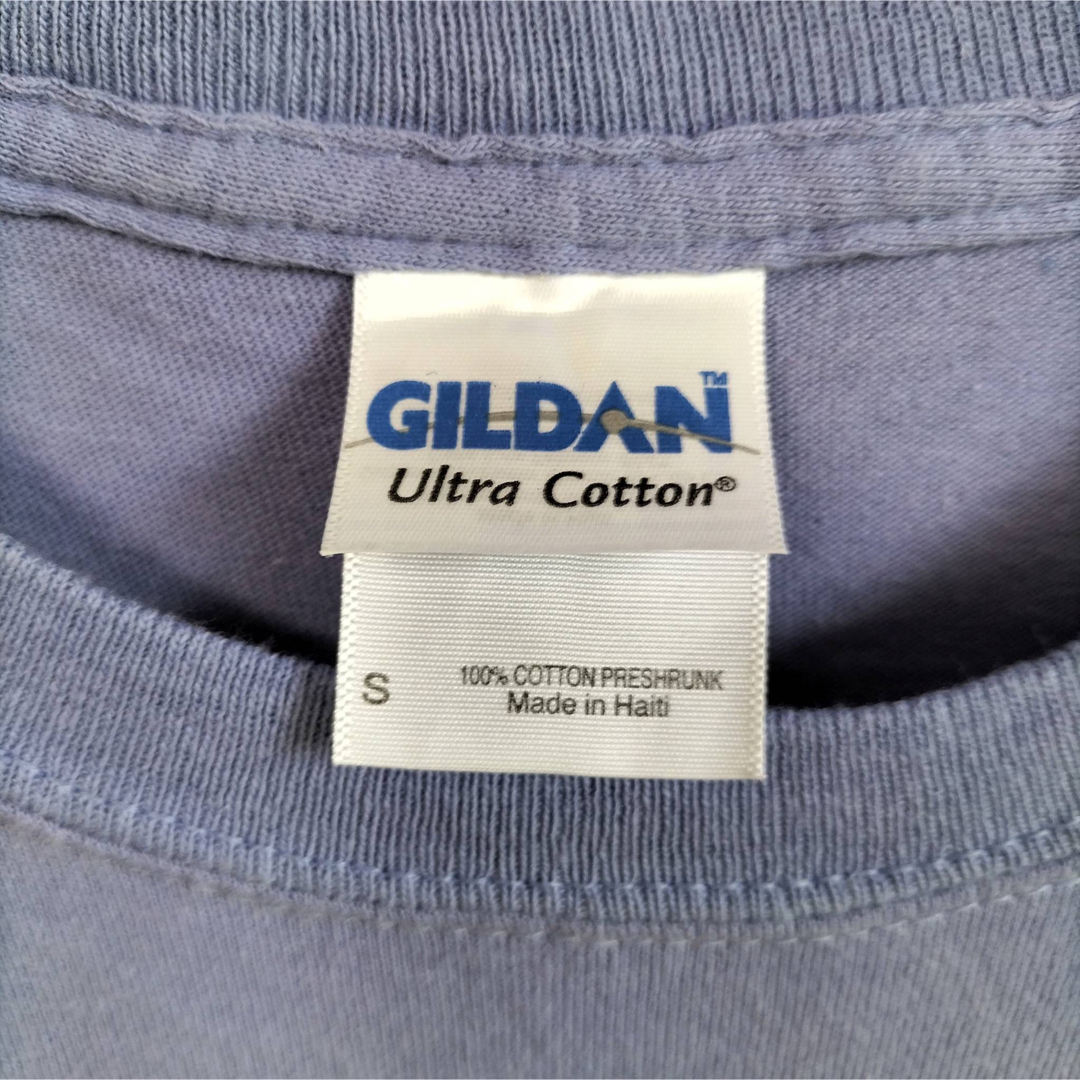 GILDAN(ギルタン)のGILDAN ギルダン 刺繍 半袖Tシャツ クルーネック ユニセックス  古着 メンズのトップス(Tシャツ/カットソー(半袖/袖なし))の商品写真