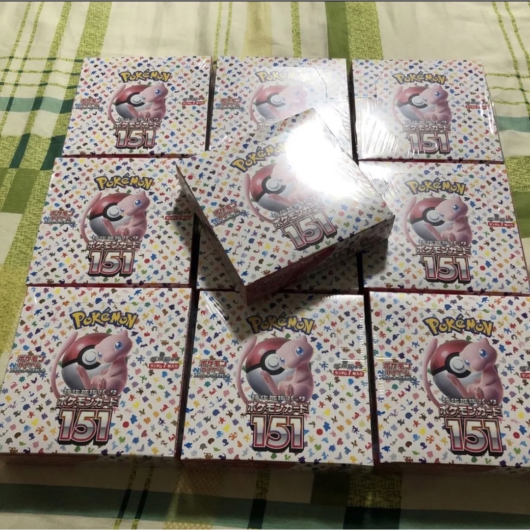 ポケモン カード 151 シュリンク付き 10BOX 新品未開封