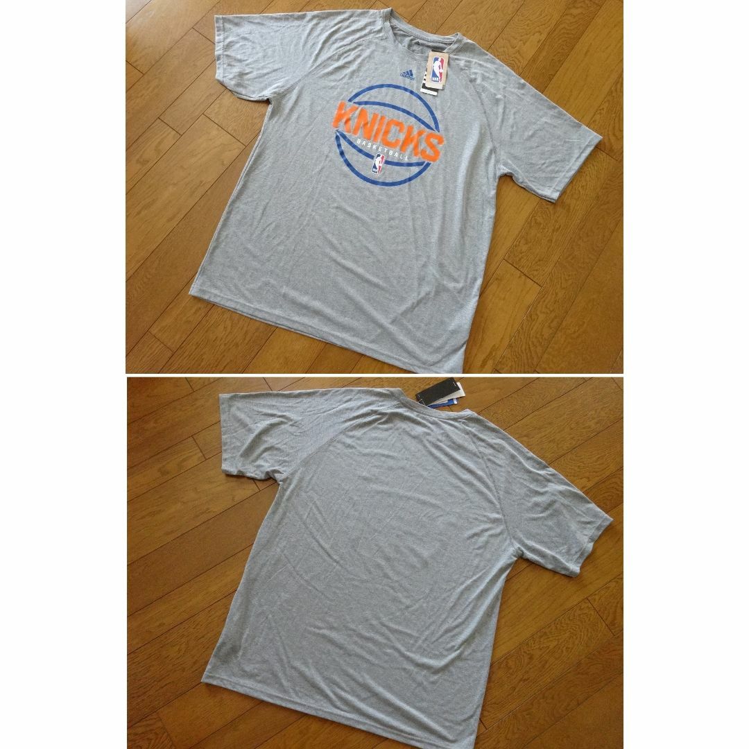 adidas(アディダス)の送料込 新品★adidas NBA NY NICKS Tシャツ us.L(4L) メンズのトップス(Tシャツ/カットソー(半袖/袖なし))の商品写真