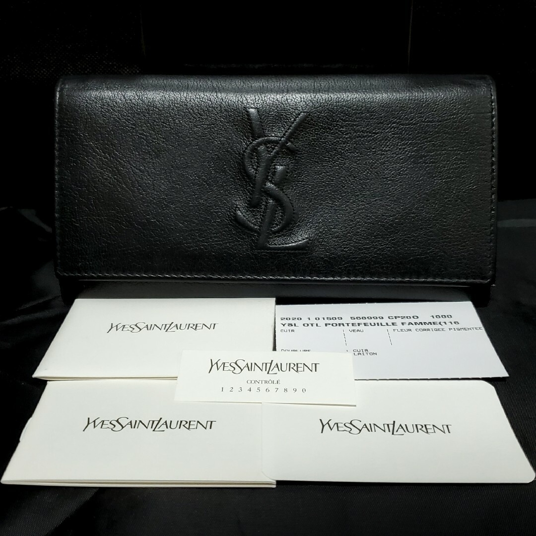 Saint Laurent(サンローラン)のYves Saint Laurent イヴサンローラン YSL サンローランパリ メンズのファッション小物(長財布)の商品写真