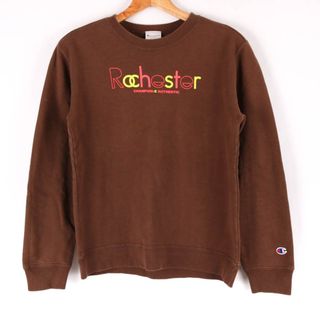 美品 Champion リバースウィーブ スウェット チョコレート ブラウン