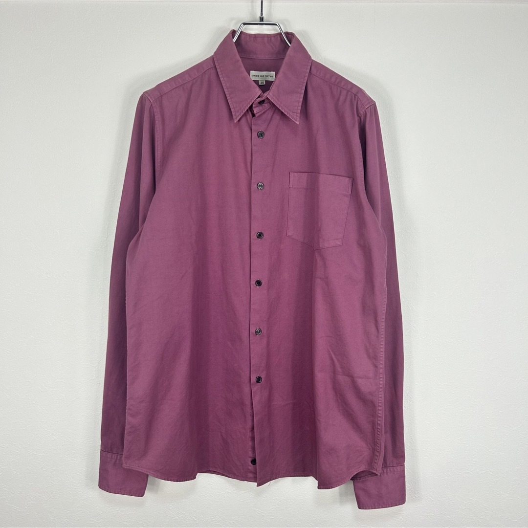 DRIES VAN NOTEN - DRIES VAN NOTEN ライカ期 長袖シャツ ラベンダー