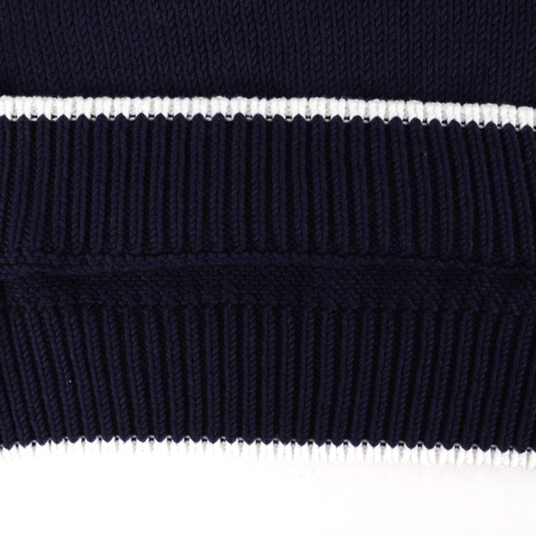 カルバンクライン 長袖ニット セーター クルーネック トップス コットン100% メンズ Mサイズ ネイビー Calvin klein メンズのトップス(ニット/セーター)の商品写真