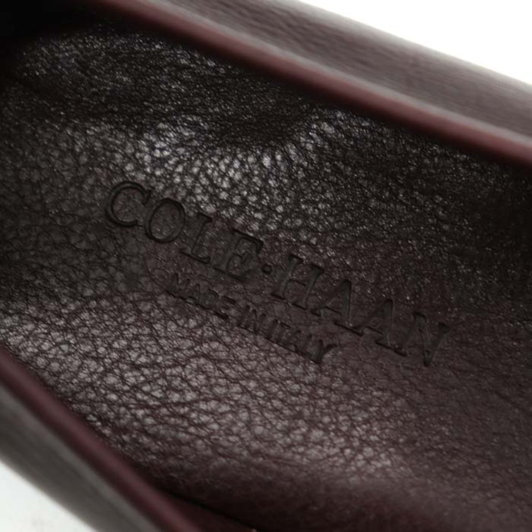 Cole Haan(コールハーン)のコールハーン ローファー 本革レザー キルト フリンジ スリッポン 伊製 ブランド シューズ 靴 メンズ 9.5サイズ ブラウン COLE HAAN メンズの靴/シューズ(その他)の商品写真