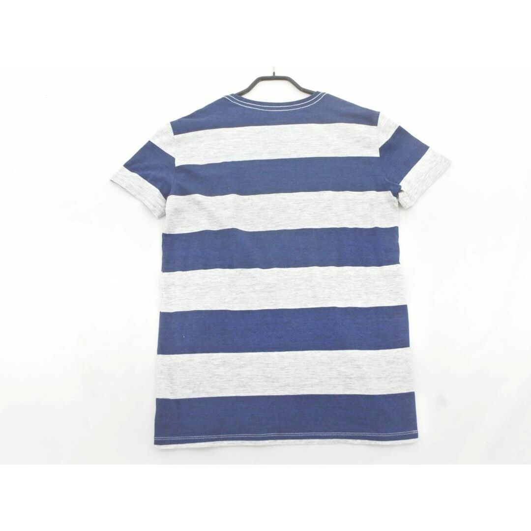 American Eagle(アメリカンイーグル)のAMERICAN EAGLE アメリカンイーグル ボーダー Tシャツ sizeS/グレーｘ紺 ■◆ メンズ メンズのトップス(Tシャツ/カットソー(半袖/袖なし))の商品写真