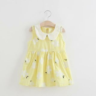 【並行輸入】キッズ ワンピース 襟付き ykdress5119(ワンピース)