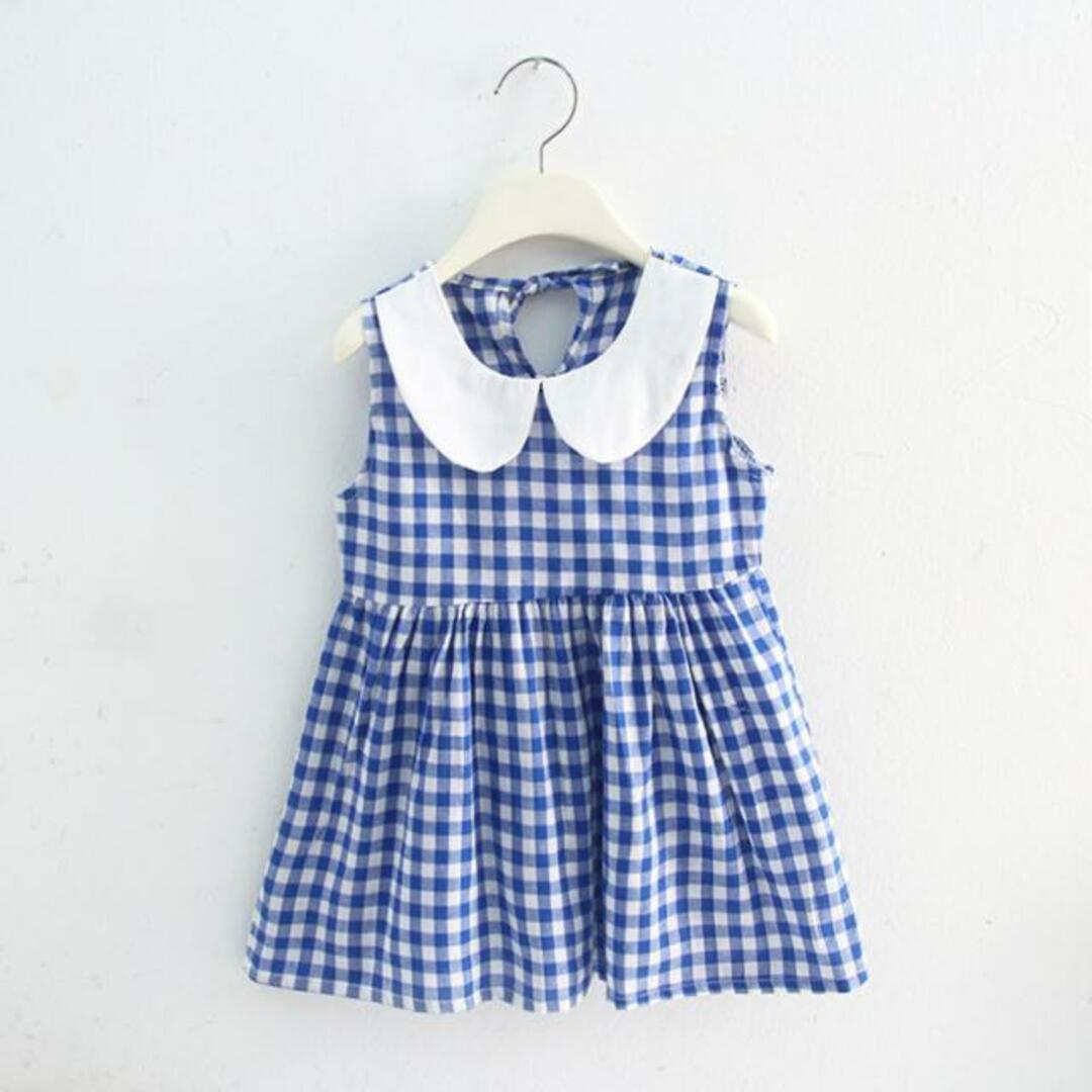 【並行輸入】キッズ ワンピース 襟付き ykdress5119 キッズ/ベビー/マタニティのキッズ服女の子用(90cm~)(ワンピース)の商品写真