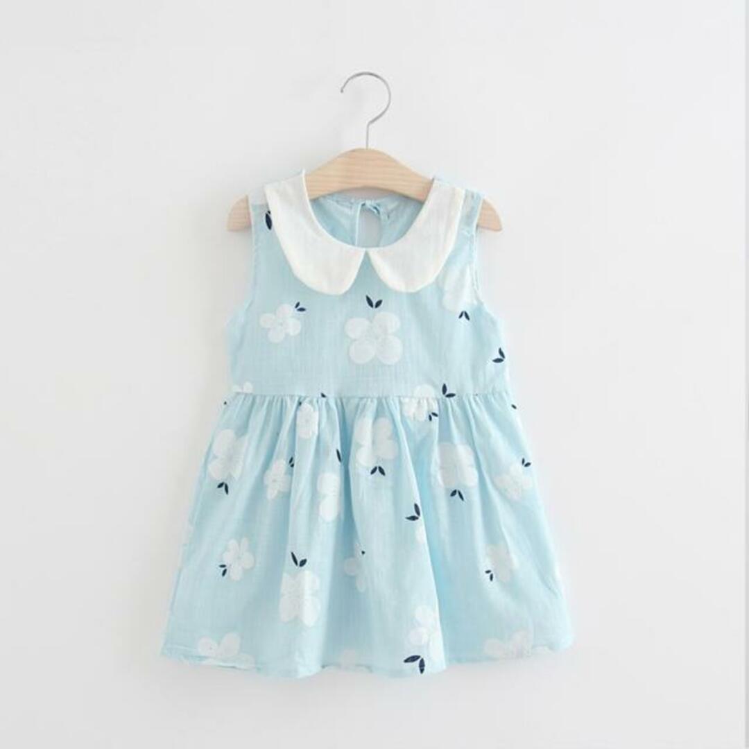 【並行輸入】キッズ ワンピース 襟付き ykdress5119 キッズ/ベビー/マタニティのキッズ服女の子用(90cm~)(ワンピース)の商品写真