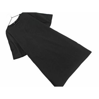 ザラ(ZARA)のZARA ザラ Iライン ワンピース sizeS/黒 ■◆ レディース(ミニワンピース)