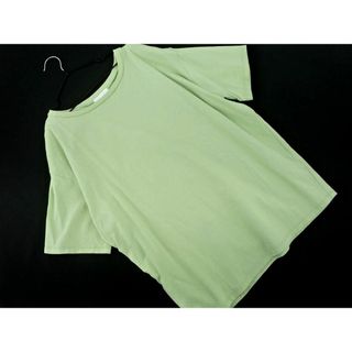 ユナイテッドアローズ(UNITED ARROWS)のユナイテッドアローズ 無地 Tシャツ 緑 ■◆ レディース(Tシャツ(半袖/袖なし))