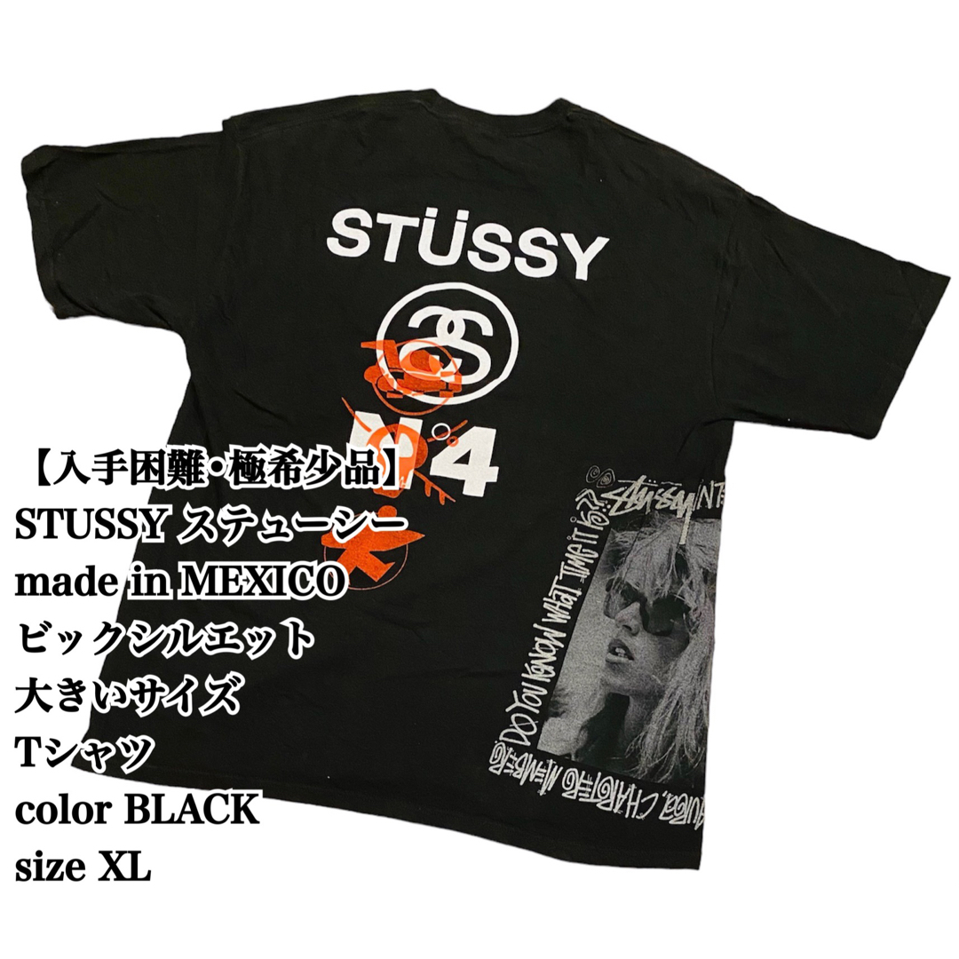 【入手困難 極希少品】STUSSY Tシャツ XL ビックシルエット 廃盤 人気のサムネイル