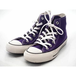 コンバース(CONVERSE)のCONVERSE コンバース ALL STAR オールスター ハイカット スニーカー size23ｃｍ/紫 ■■ レディース(スニーカー)