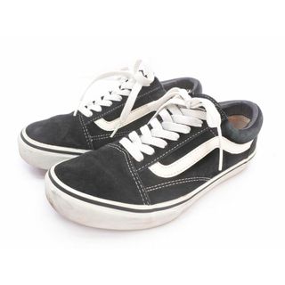 ヴァンズ(VANS)のVANS バンズ オールドスクール スウェード ローカット スニーカー size24/黒 ■■ レディース(スニーカー)