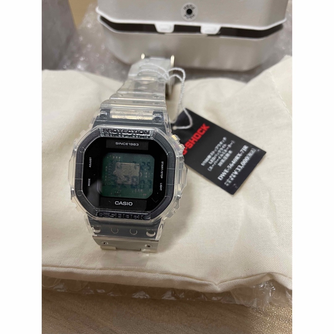 カシオ G-SHOCK DWE-5640RX-7JR スケルトン　限定