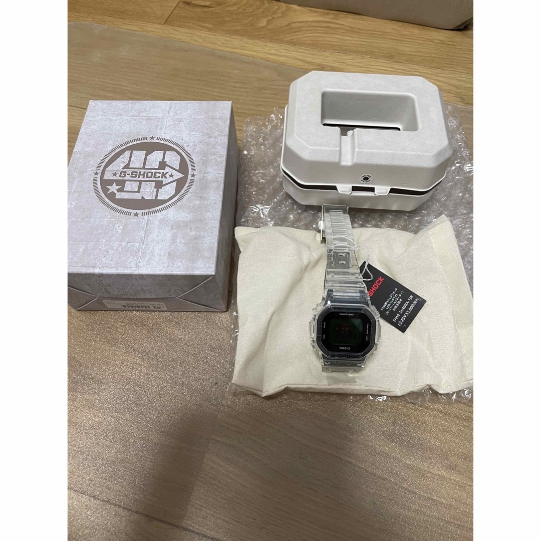 カシオ G-SHOCK DWE-5640RX-7JR スケルトン　限定