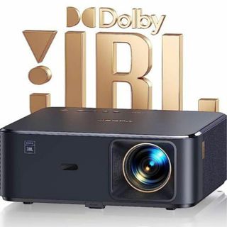 大特価❣️】プロジェクター JBL内蔵 内蔵TVドングル 高輝度800ANSIの