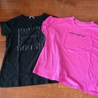 ザショップティーケー(THE SHOP TK)のTHE SHOP TK☆140 Tシャツ 2点セット(Tシャツ/カットソー)