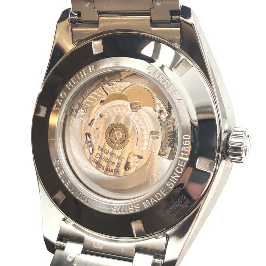 タグ・ホイヤー TAG HEUER カレラ キャリバー5 デイデイト WBN2012 ステンレススチール 自動巻き メンズ 腕時計