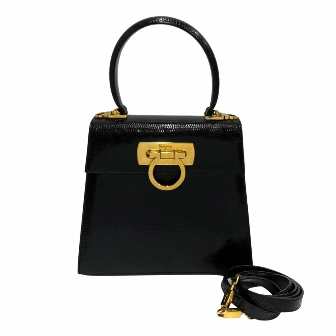 Salvatore Ferragamo - 極 美品 袋付 Salvatore Ferragamo フェラガモ