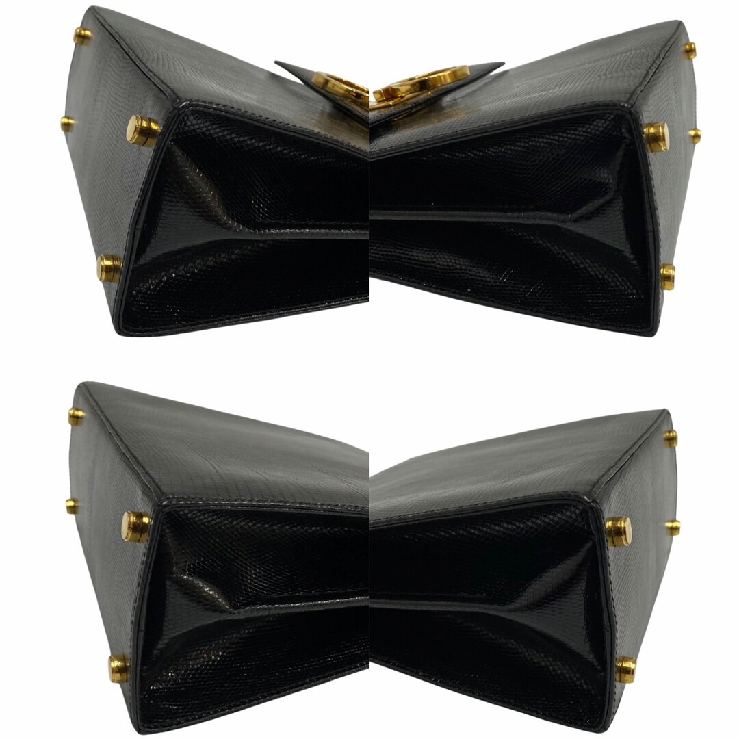 極 美品 袋付 Salvatore Ferragamo フェラガモ ガンチーニ 金具