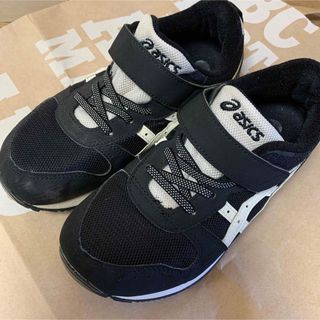 アシックス(asics)のasics  22cm キッズシューズ　黒(スニーカー)