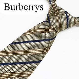 バーバリー(BURBERRY)のBurberrys バーバリー ネクタイ  金 × 紺　BURBERRY(ネクタイ)