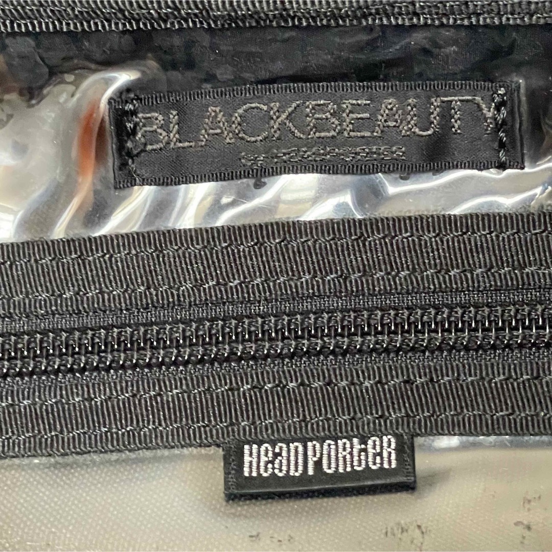HEADPORTER - BAGJACK × HEAD PORTER メッセンジャー バッグ 黒 HEADPORTER - BAGJACK × HEAD PORTER メッセンジャー バッグ 黒