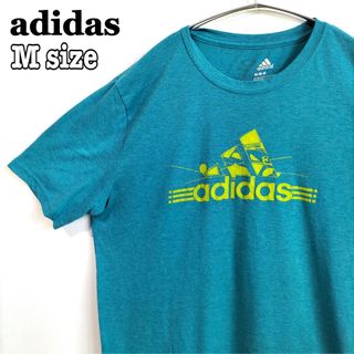 アディダス(adidas)のadidas アディダス パフォーマンスロゴ Tシャツ ユニセックス 海外古着(Tシャツ/カットソー(半袖/袖なし))