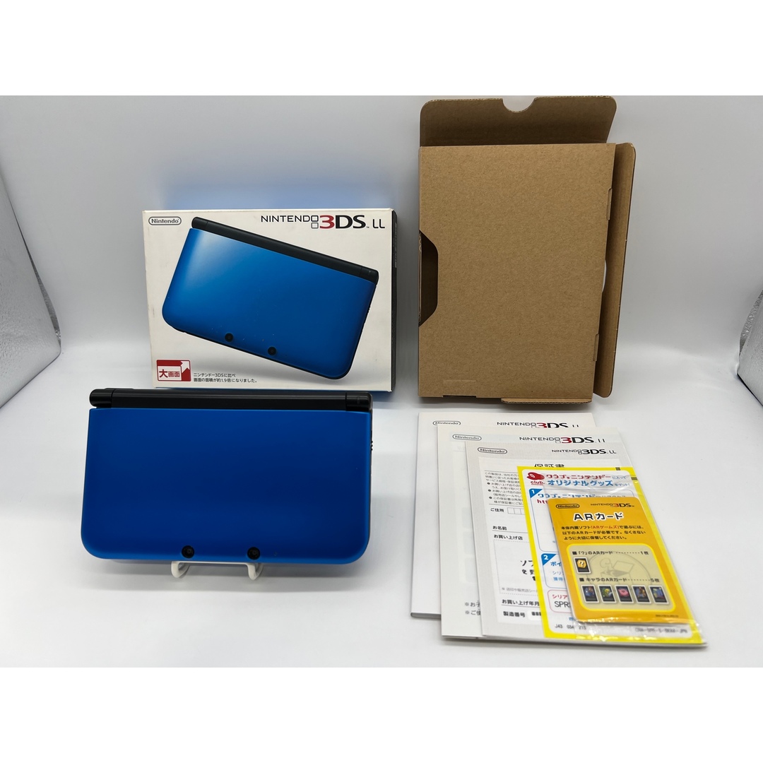 完品・液晶美品】ニンテンドー3DS LL ブルーブラック 本体 動作品 任天堂-