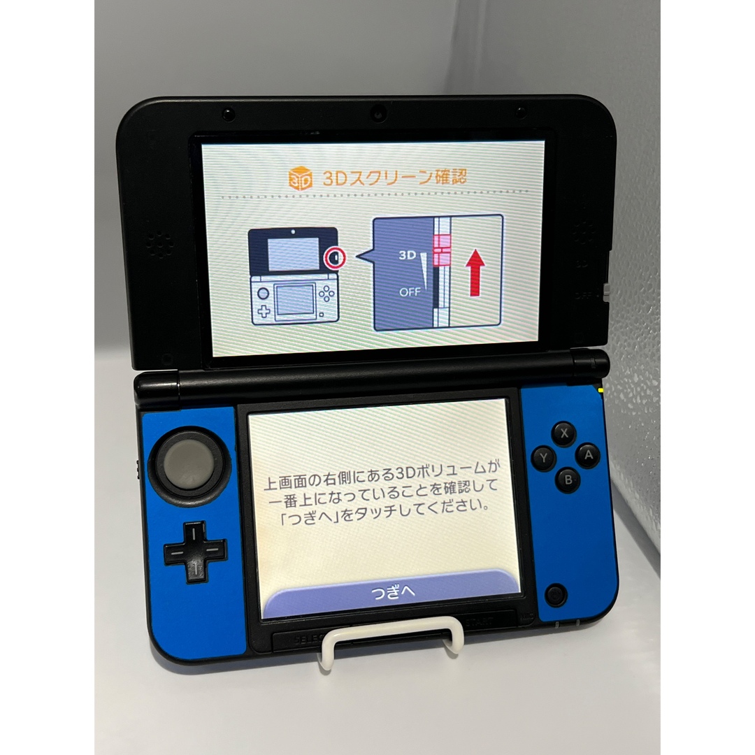 【完品・液晶美品】ニンテンドー3DS LL ブルーブラック 本体 動作品 任天堂