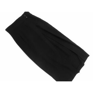 ステュディオス(STUDIOUS)のステュディオス スリット ロング スカート size1/黒 ■■ レディース(ロングスカート)