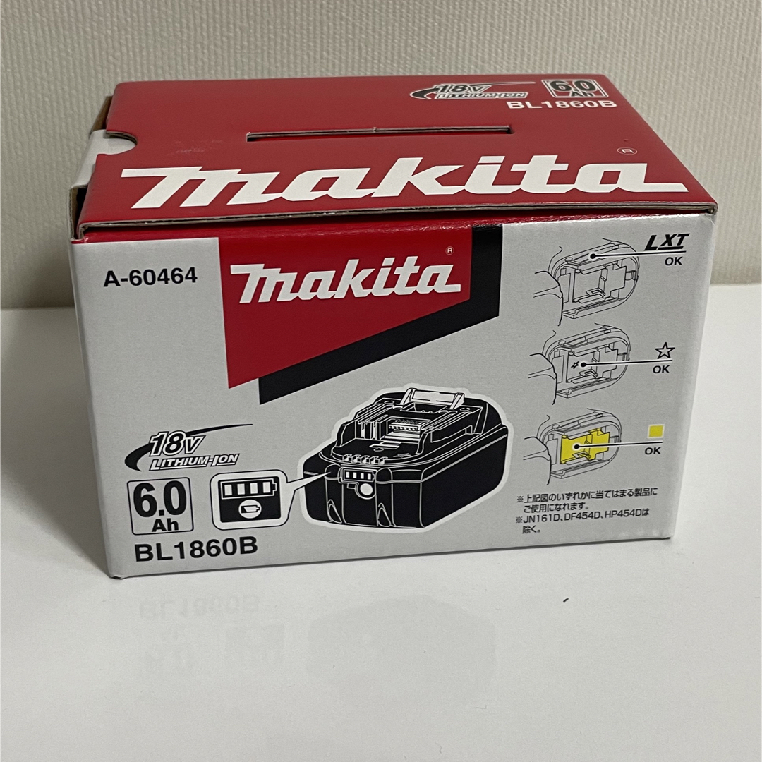 ☆未使用品☆ makita マキタ 18V 6.0Ah 残量表示付き-