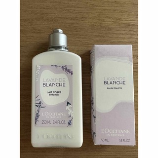 ロクシタン(L'OCCITANE)のロクシタン　ホワイトラベンダー　オードトワレ&ボディミルク(香水(女性用))