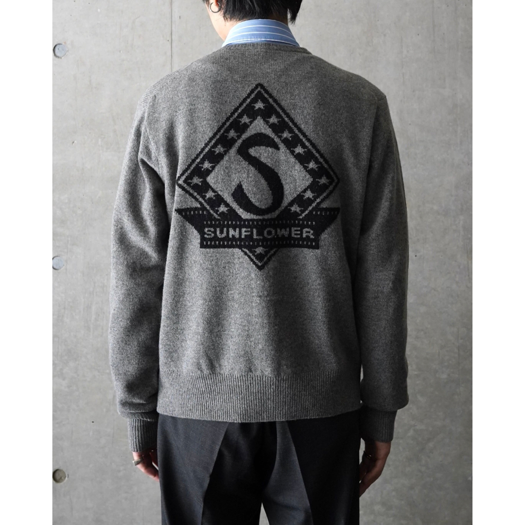 新品sunflower24aw サンフラワー ムービージップカーディガン 新品sunflower24aw サンフラワー ムービージップカーディガン