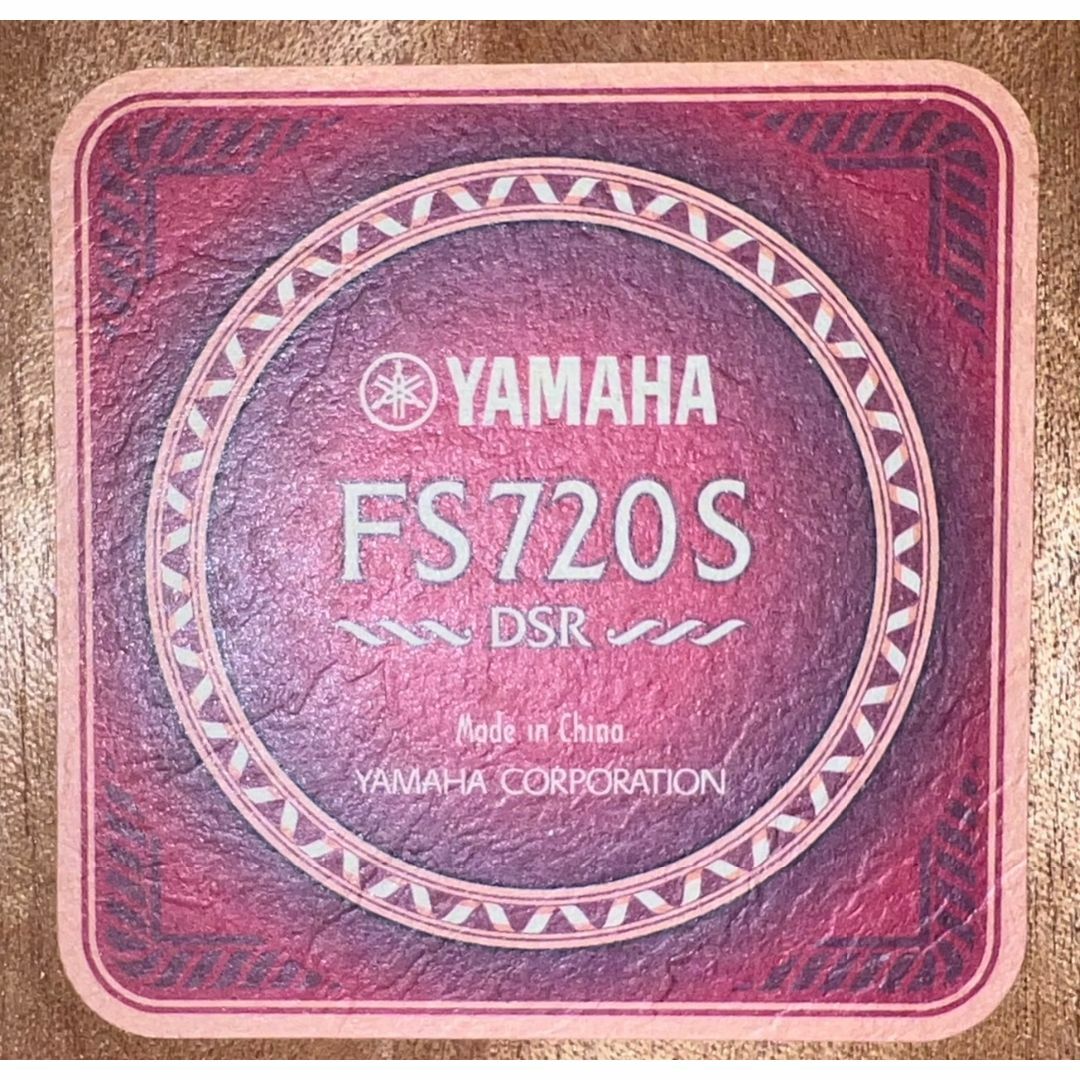 ☆美品 ヤマハ アコースティックギター FS720S DSR ソフトケース付