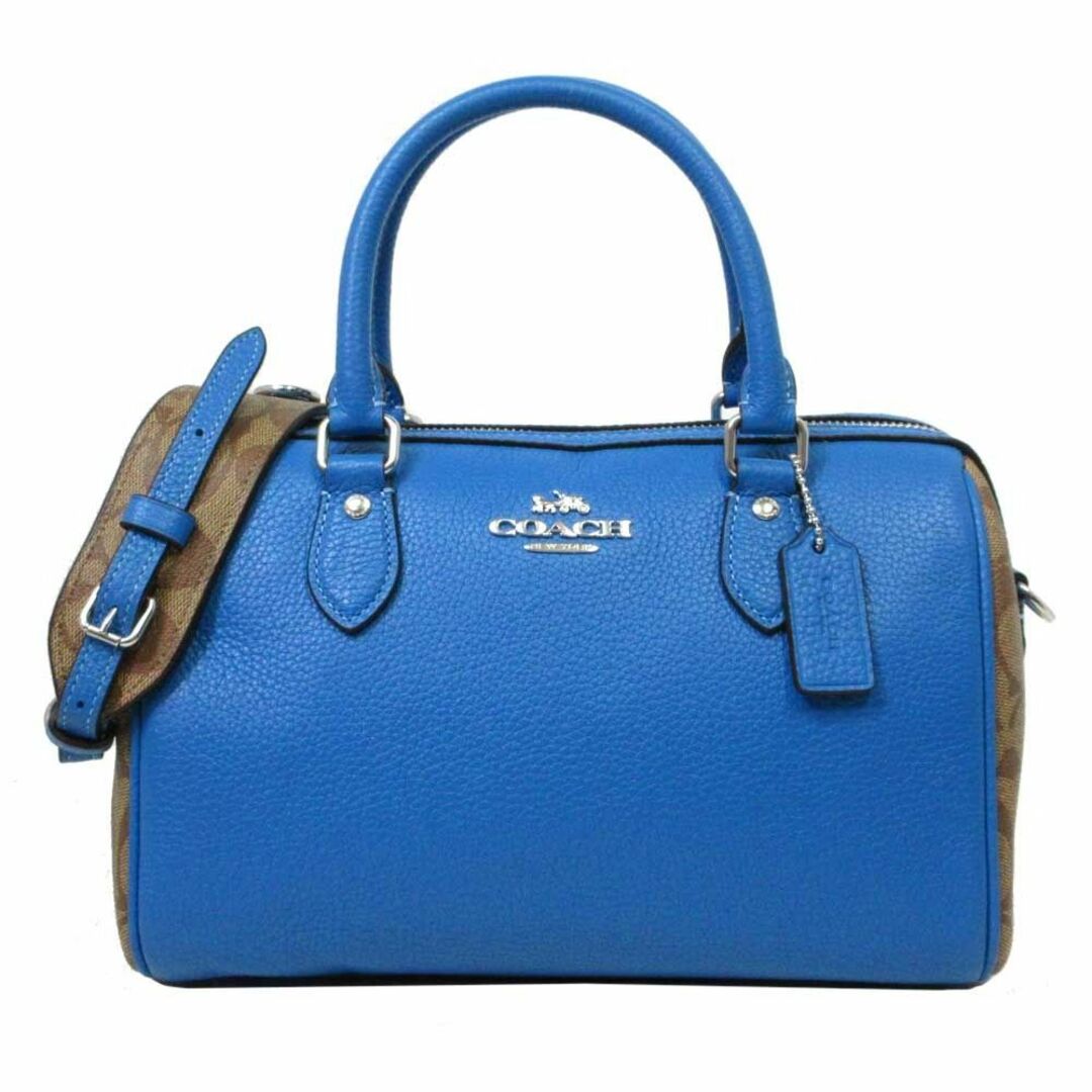 COACH - 【新品】コーチ ミニボストンバッグ CJ592-SVVRF 2WAY 斜