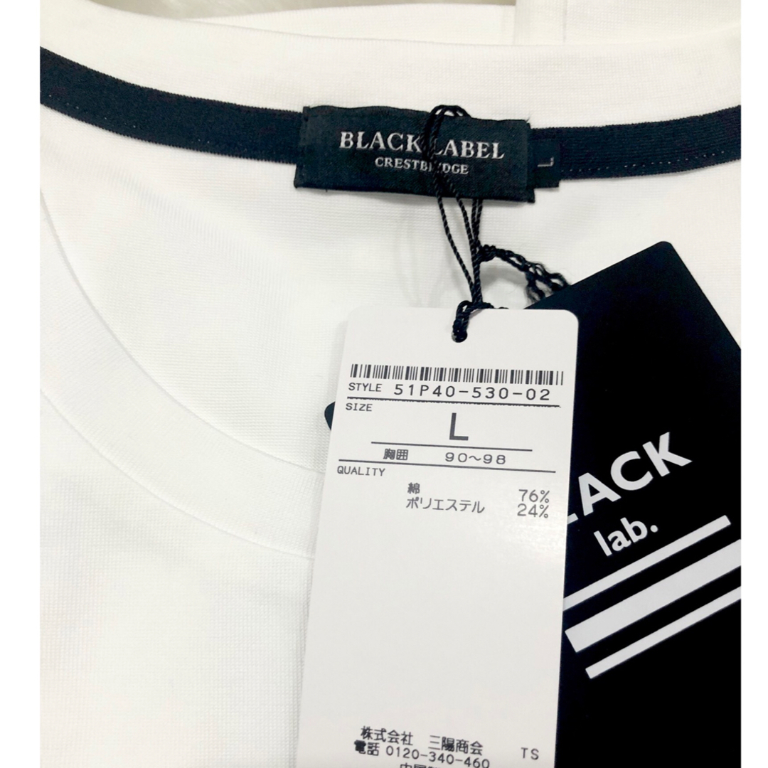 BLACK LABEL CRESTBRIDGE(ブラックレーベルクレストブリッジ)の《新品 タグ付き》ブラックレーベルクレストブリッジ   グラフィックロゴT  L メンズのトップス(Tシャツ/カットソー(半袖/袖なし))の商品写真