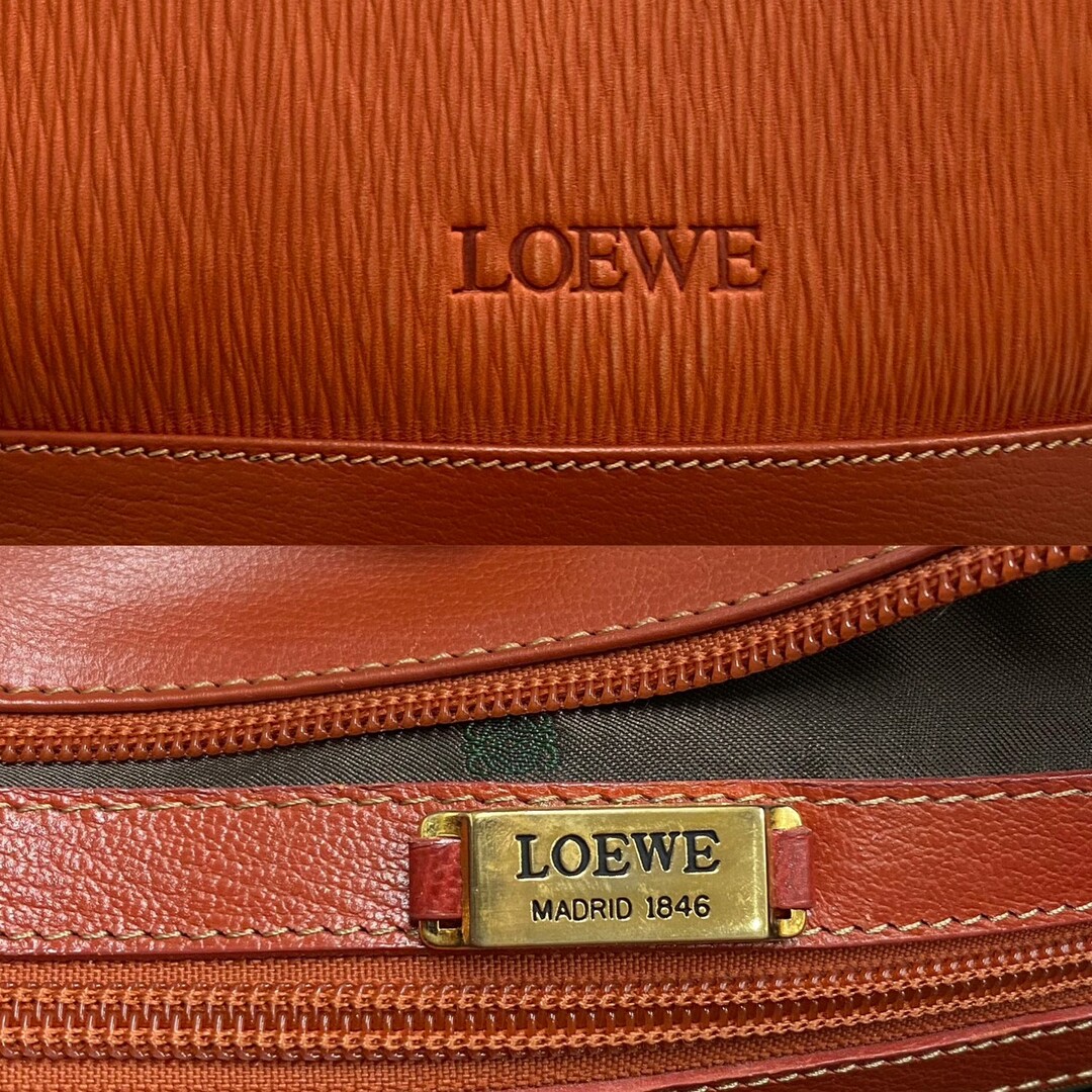 LOEWE - 極 美品 保存袋付 LOEWE ロエベ ベラスケス ツイスト 金具