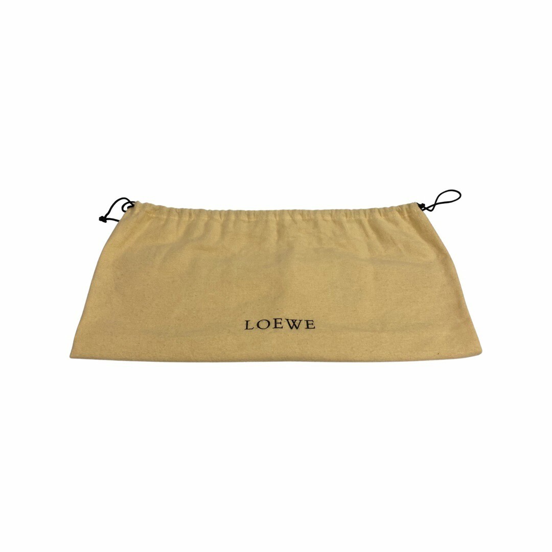 極 美品 保存袋付 LOEWE ロエベ ベラスケス ツイスト 金具 レザー 本革 ハンドバッグ ミニ トートバッグ レッド レッド 34404