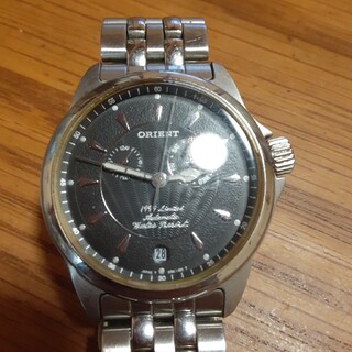 オリエント　美品絶版自動巻きメンズ腕時計　限定品1999リミテッド　裏スケルトン