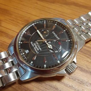 オリエント(ORIENT)のオリエント　限定品1999リミテッド　美品絶版　自動巻きメンズ腕時計　裏スケルト(腕時計(アナログ))