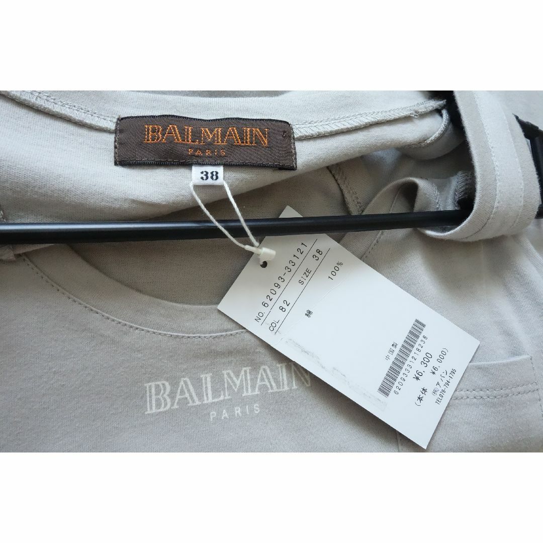 BALMAIN(バルマン)の新品 BALMAIN バルマン 38 ノースリーブ レディース トップス レディースのトップス(Tシャツ(半袖/袖なし))の商品写真