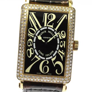 フランクミュラー(FRANCK MULLER)の訳あり フランクミュラー FRANCK MULLER 1000SCD ロングアイランド K18YG ダイヤベゼル 自動巻き メンズ 箱付き_759645(腕時計(アナログ))