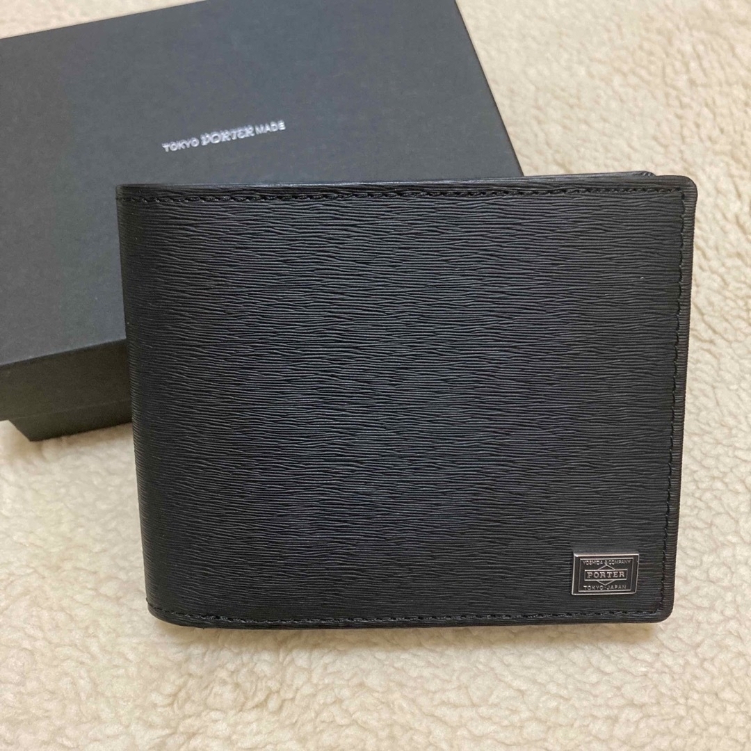 未使用】 ポーター Porter カレント 二つ折り 財布ファッション小物 未使用】 ポーター Porter カレント 二つ折り 財布ファッション小物