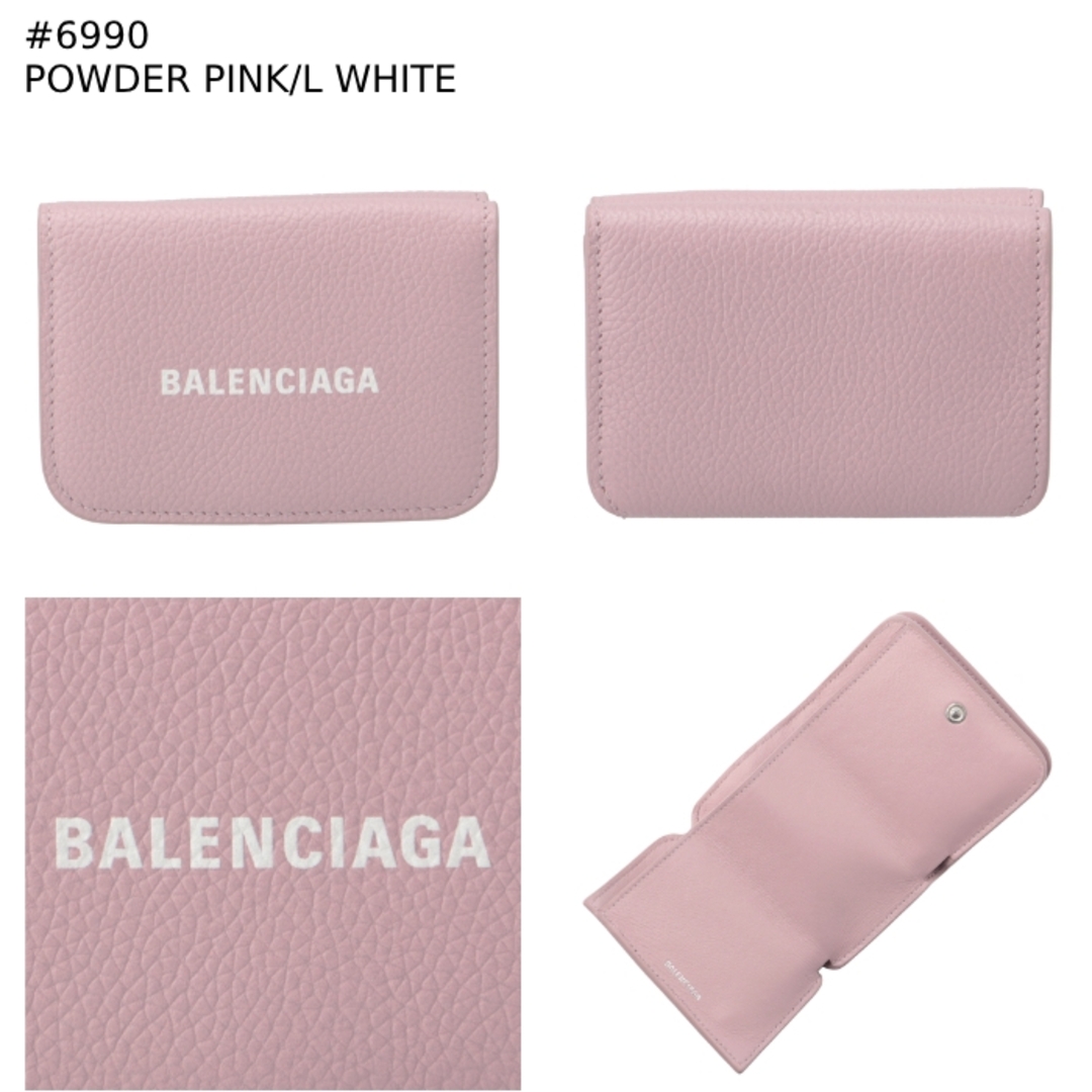 Balenciaga - BALENCIAGA 財布 三つ折り ミニ財布 ロゴ