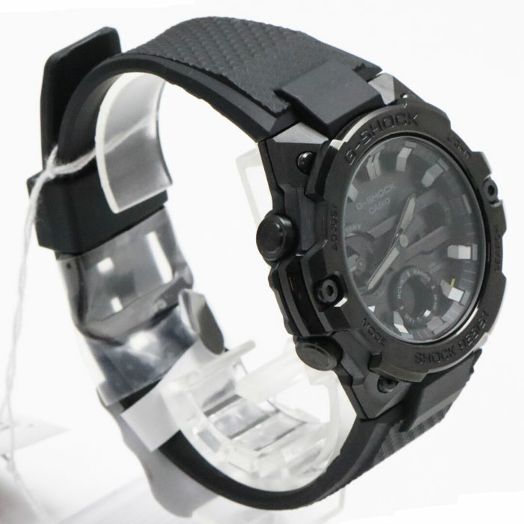 樹脂系ケース径CASIO カシオ G-STEEL 腕時計 ソーラー ブラック GST-B400BB-1AJF メンズ【未使用】【買取品】