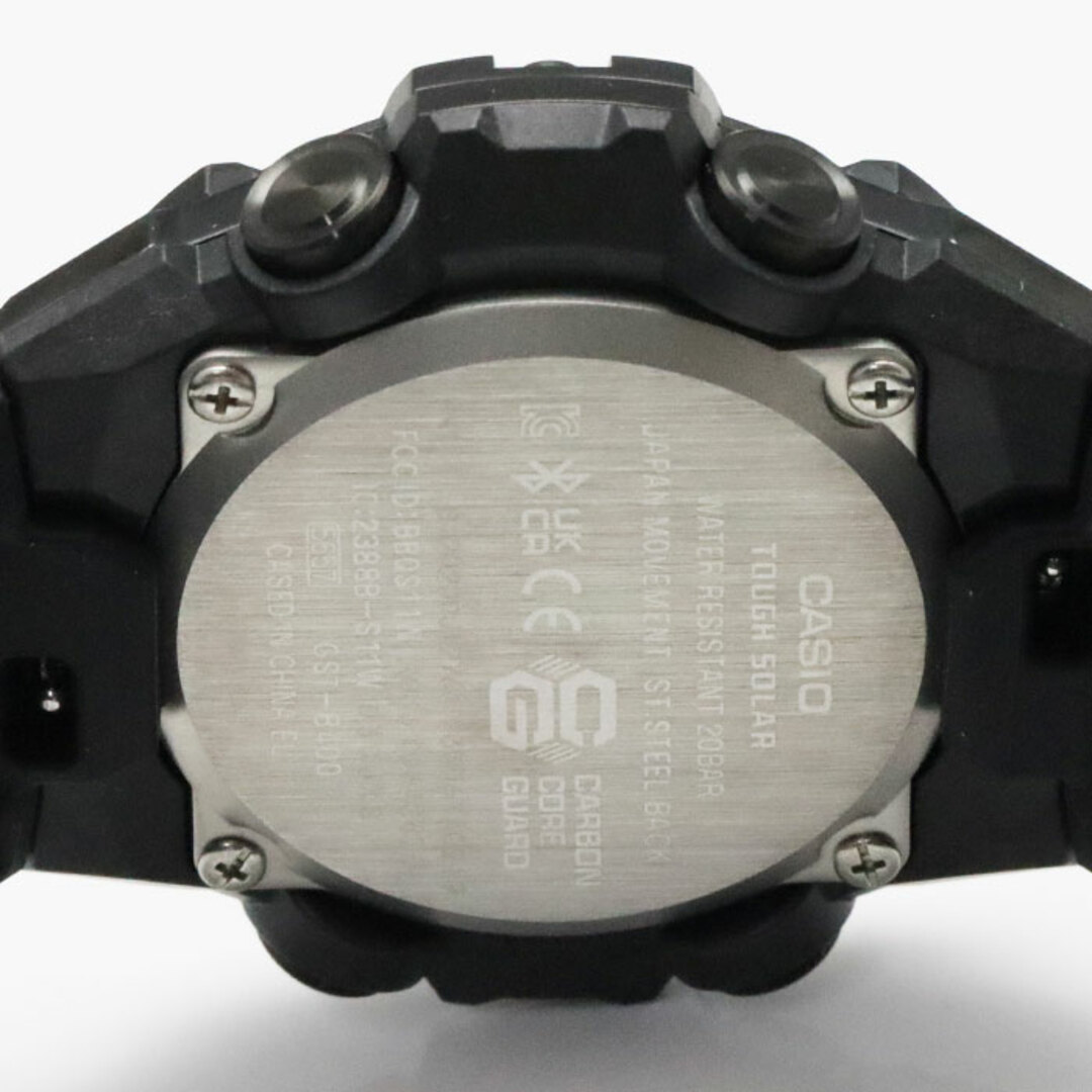 CASIO(カシオ)のCASIO カシオ G-STEEL 腕時計 ソーラー ブラック GST-B400BB-1AJF メンズ【未使用】【買取品】 メンズの時計(腕時計(アナログ))の商品写真