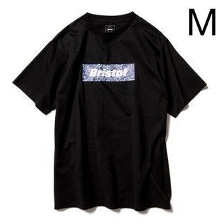エフシーアールビー(F.C.R.B.)のFCRB BANDANA BOX LOGO TEE 黒M(Tシャツ/カットソー(半袖/袖なし))