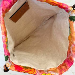 LOEWE ロエベ ドローストリングポーチ 巾着 バッグインバッグ 王冠 人魚-