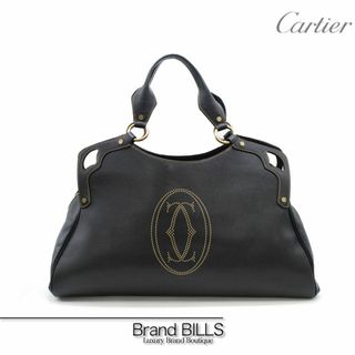 カルティエ(Cartier)の未使用 カルティエ マルチェロ ドゥウ カルティエ MM ハンドバッグ ブラック(ハンドバッグ)